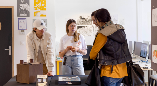 Photo de la journée portes ouvertes de l'ECV Aix-en-Provence