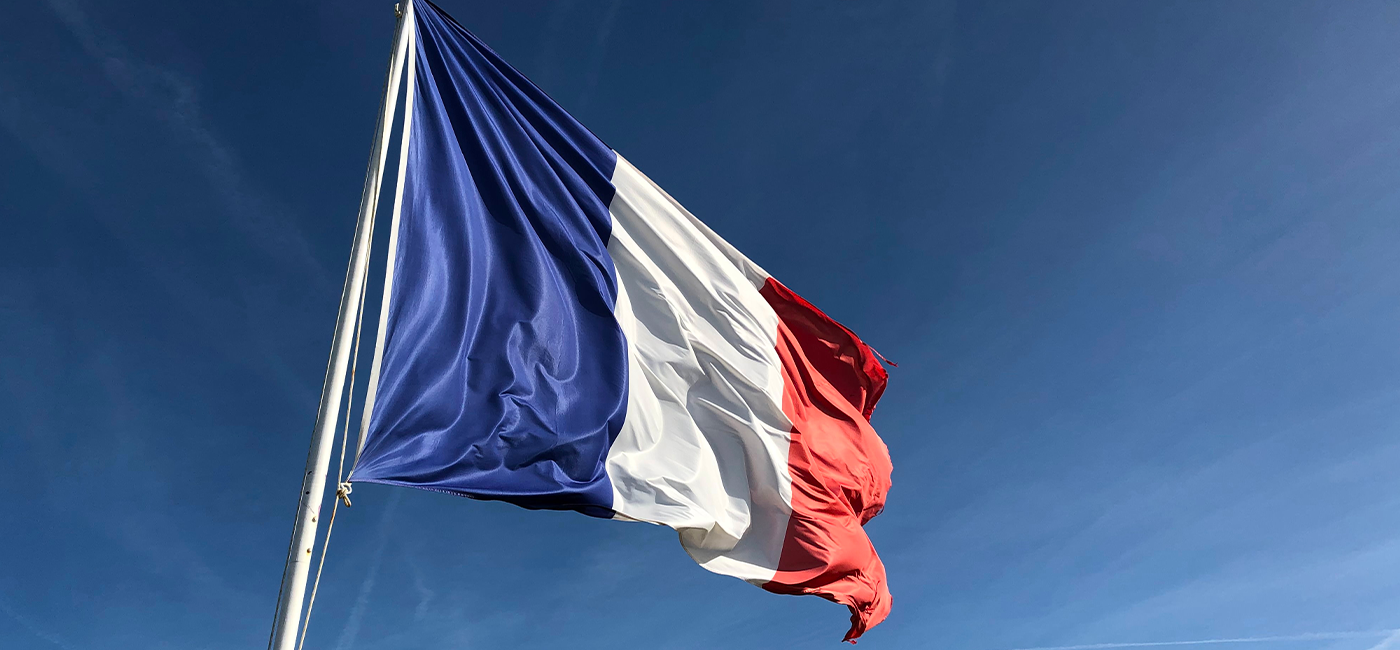 drapeau de la France pour les étudiants étrangers