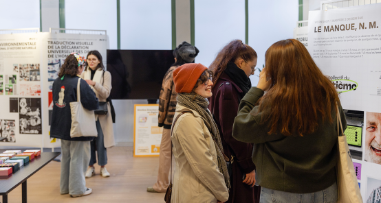 photo d'étudiants en journée portes ouvertes