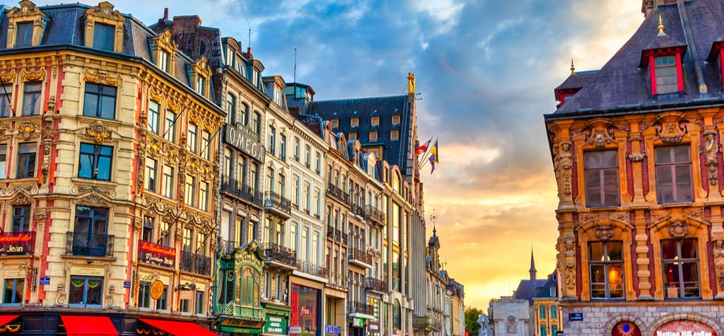 Lille, une ville étudiante dynamique.