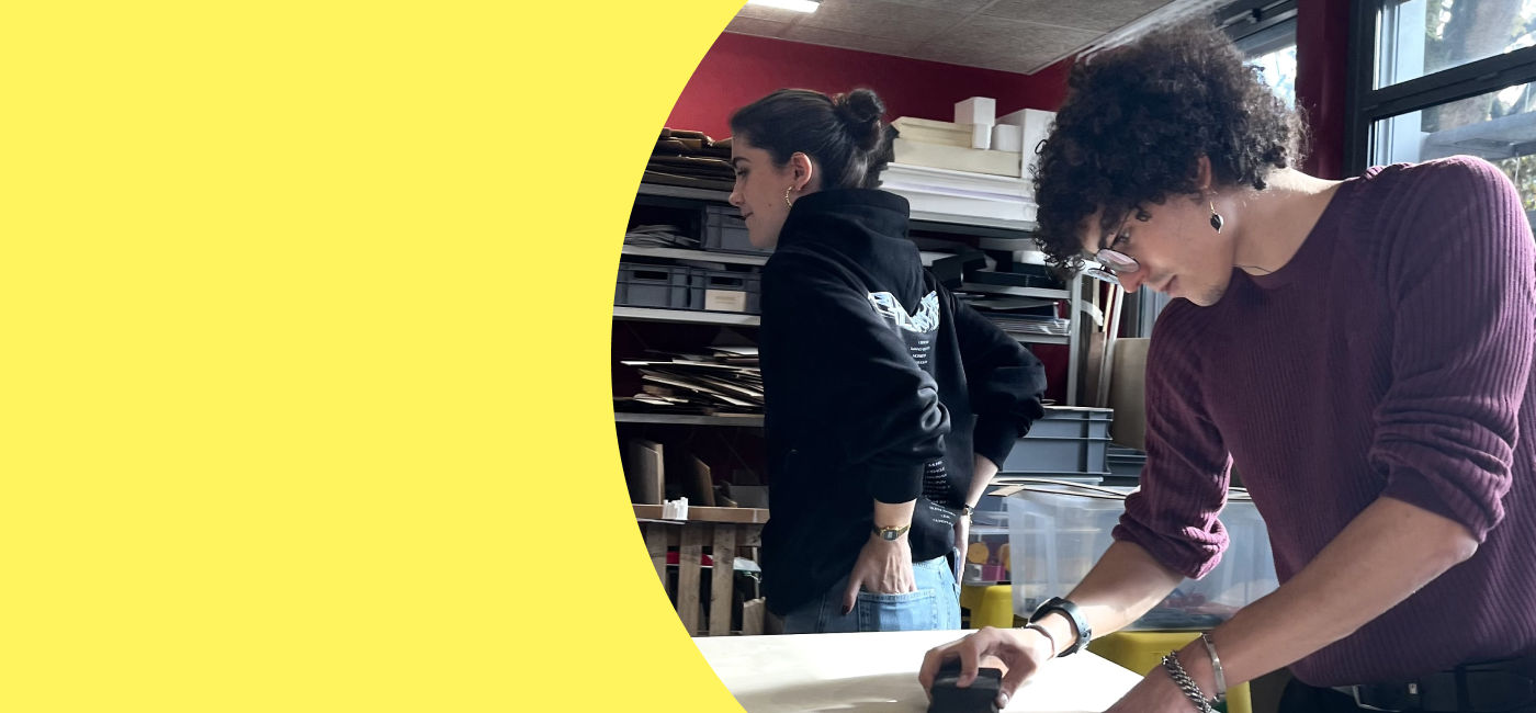 Erasmus étudiant italien en Mastère Direction Artistique Projet Louvre Lens