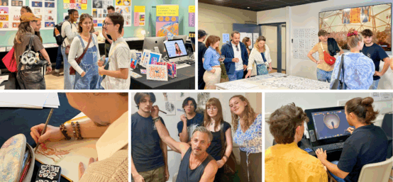 Visuels Art Night ECV Bdx