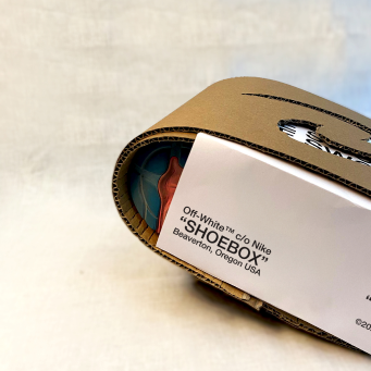 projet d’emballage Nike Air, réalisé par Amelia Sampaolo