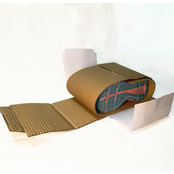 projet d’emballage Nike Air, réalisé par Amelia Sampaolo