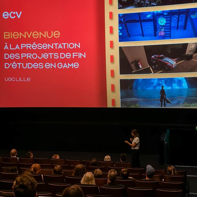 Jury des jeux de fin d'études des étudiants de Mastère 2 Game à l'ECV Lille