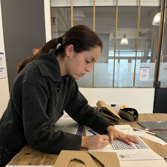 Amelia Sampaolo étudiante en design graphique