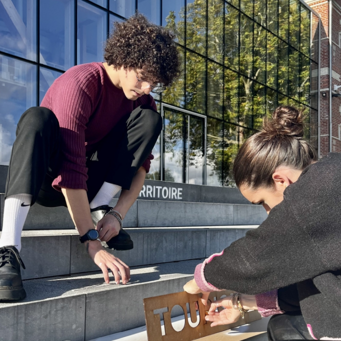 workshop design Louvre Lens Erasmus à l’ECV Lille.