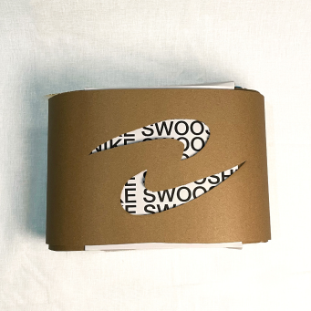 projet d’emballage Nike Air, réalisé par Amelia Sampaolo