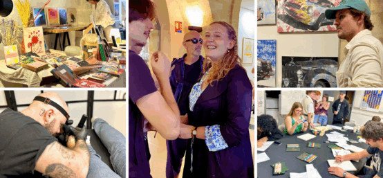 Visuels Art Night ECV Bdx