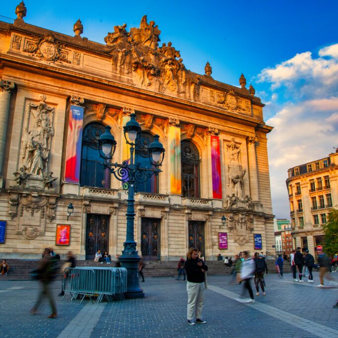 Opéra de Lille au centre de ville