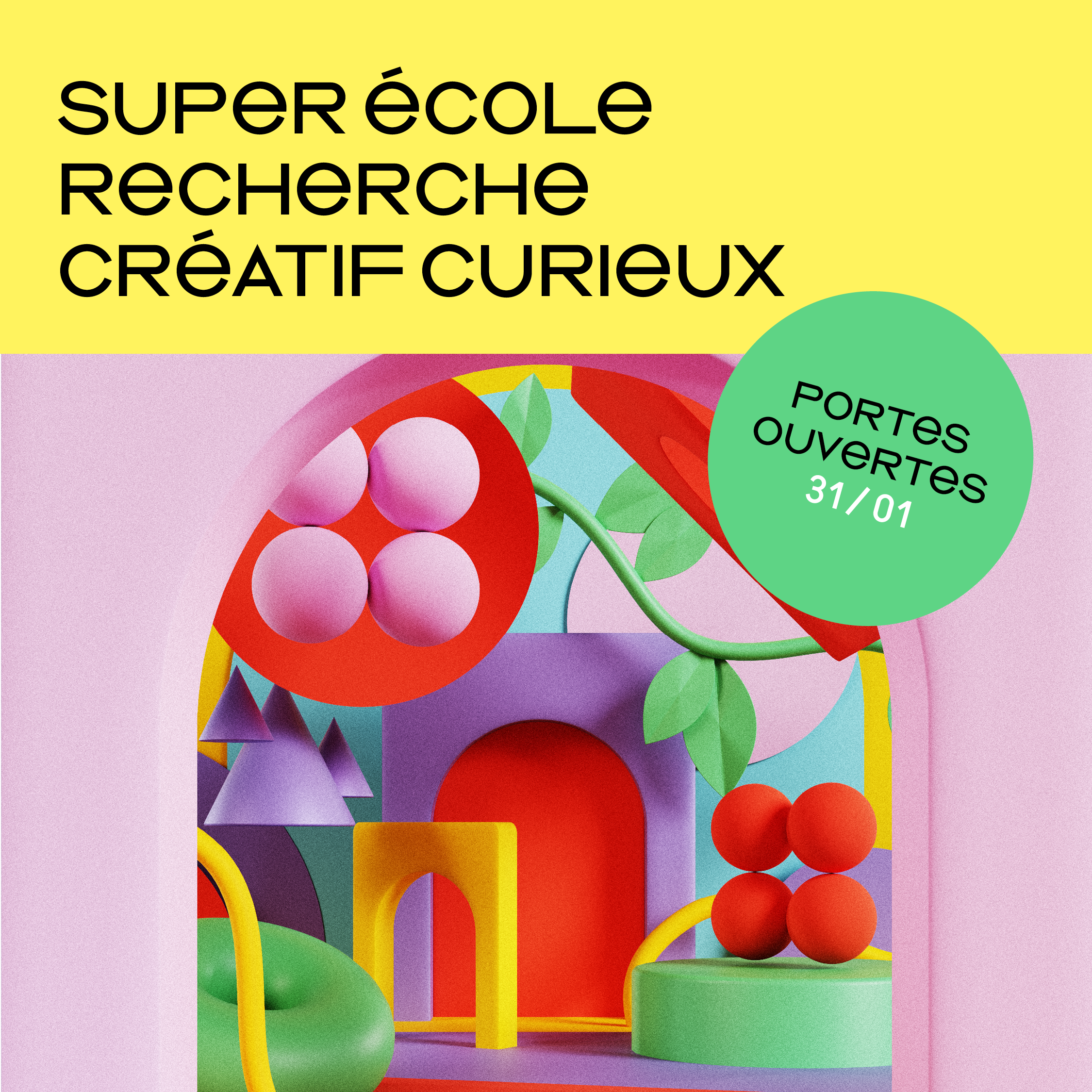 Journée Portes Ouvertes Nationale | Samedi 31 Janvier