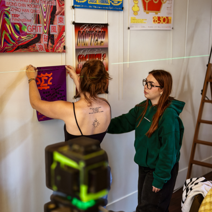 Scénographie TDC 72 – étudiants en design graphique – ECV Lille